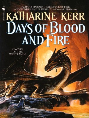 cover image of Days of Blood and Fire